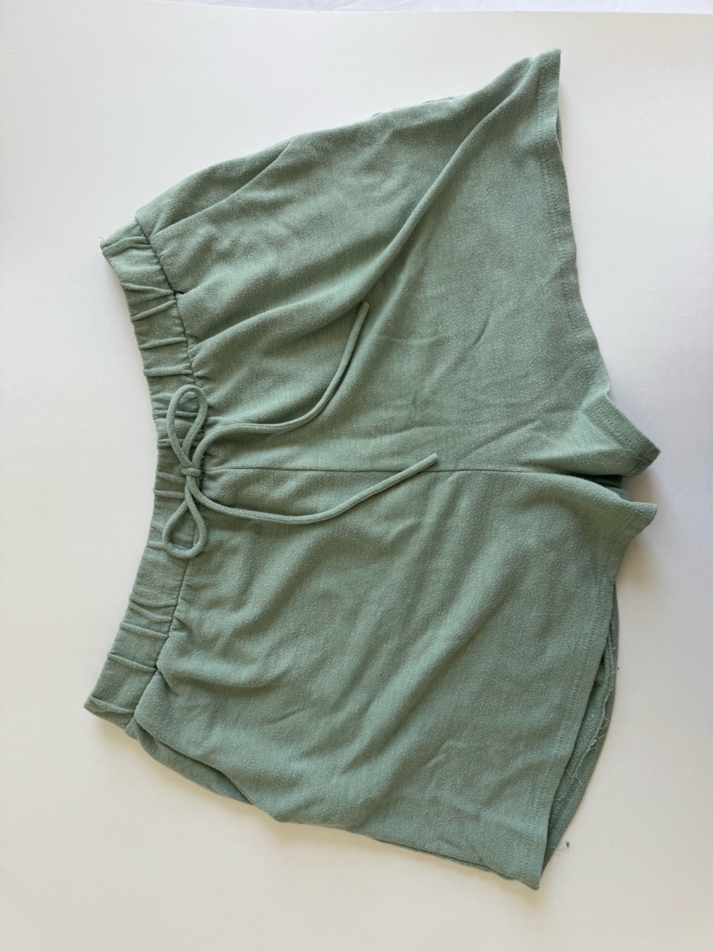 Women's Sage Green lounge Drawstring Shorts